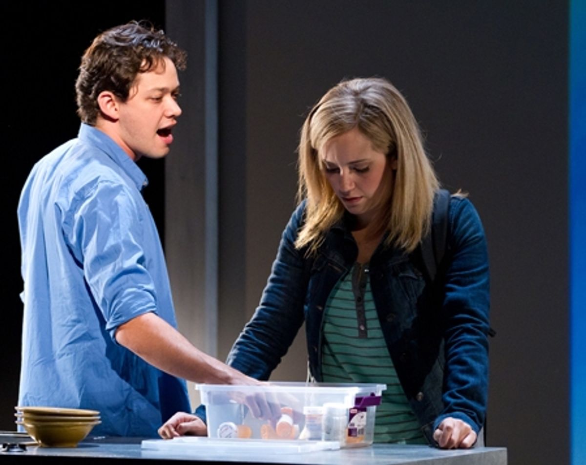 Rachel Camp  and James Barry at 