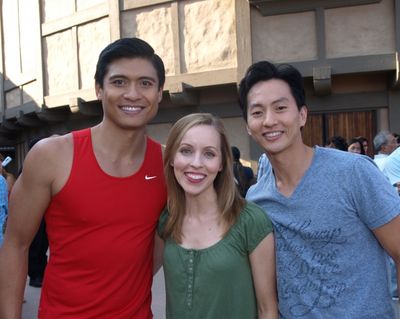 Paolo Montalban, Jill Townsend, and Michael K. Lee Photo