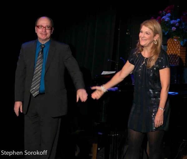 Don Rebic music director & Victoria Clark Photo