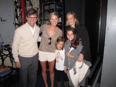 George Stephanopoulos, Taylor Louderman (Campbell), Harper Stephanopoulos, Elliott St Photo