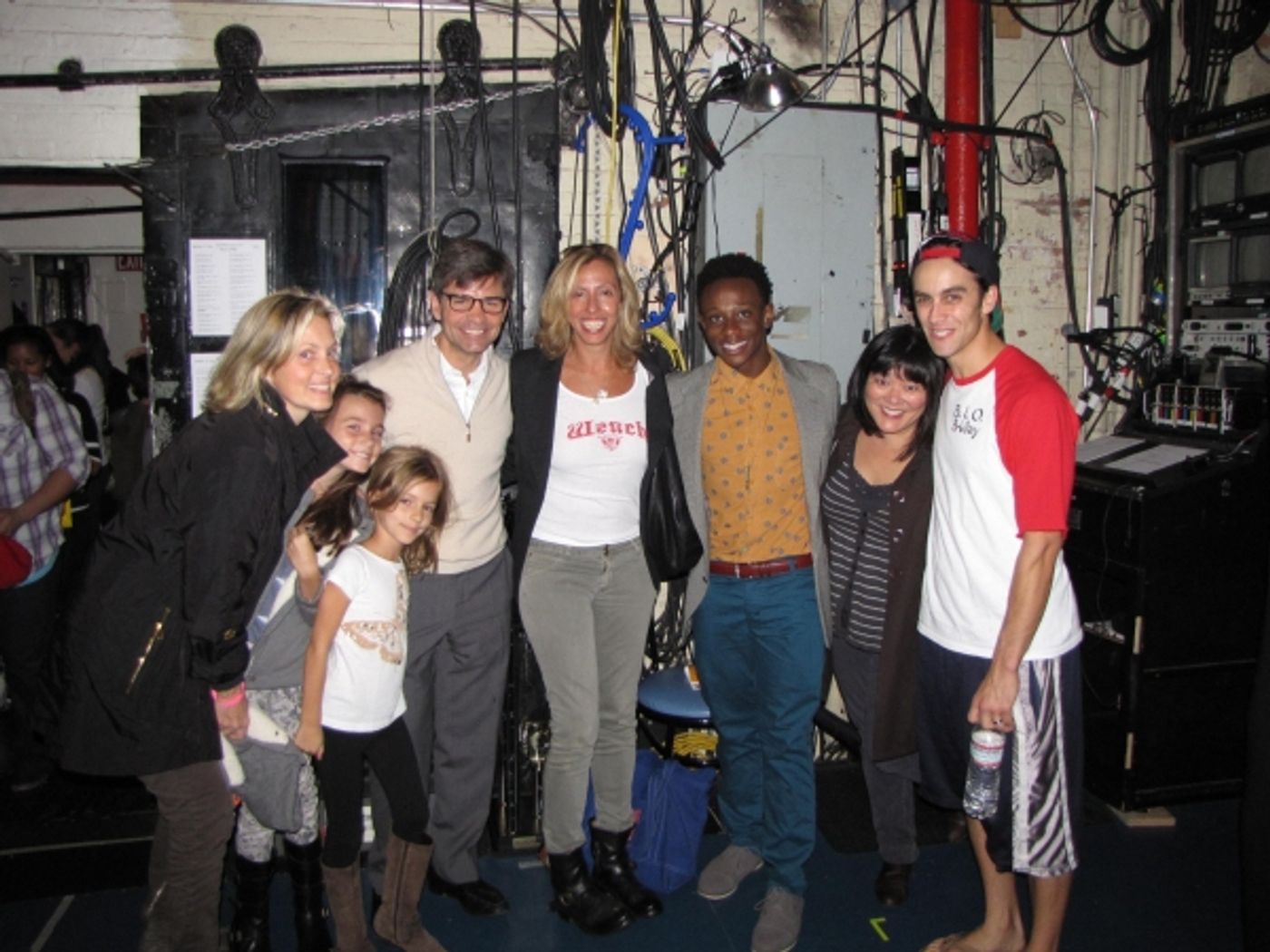 Photo Flash: Ann Harada & George Stephanopoulos Visit BRING IT ON  Image