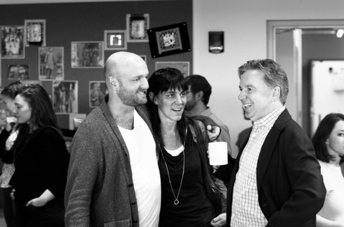 Matthew Maher. Leigh Silverman, James Haughton at 