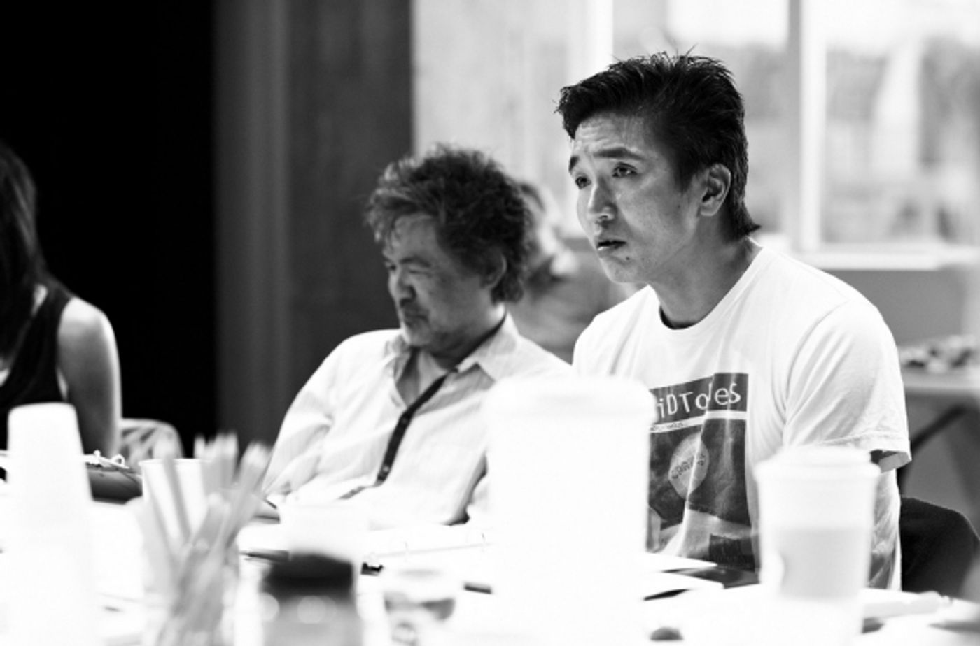 Photo Flash: In Rehearsal with the Cast of GOLDEN CHILD!  Image