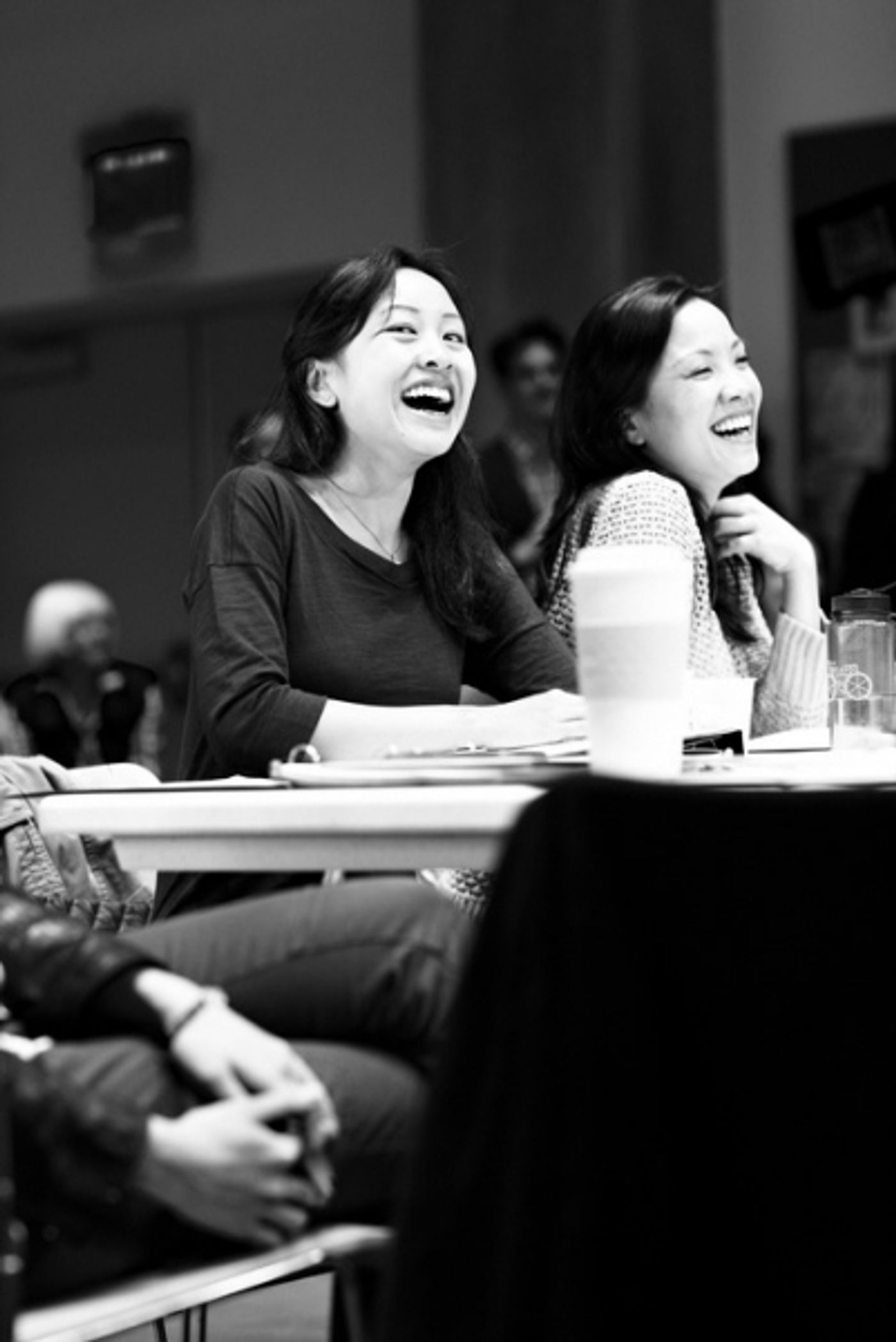 Photo Flash: In Rehearsal with the Cast of GOLDEN CHILD!  Image