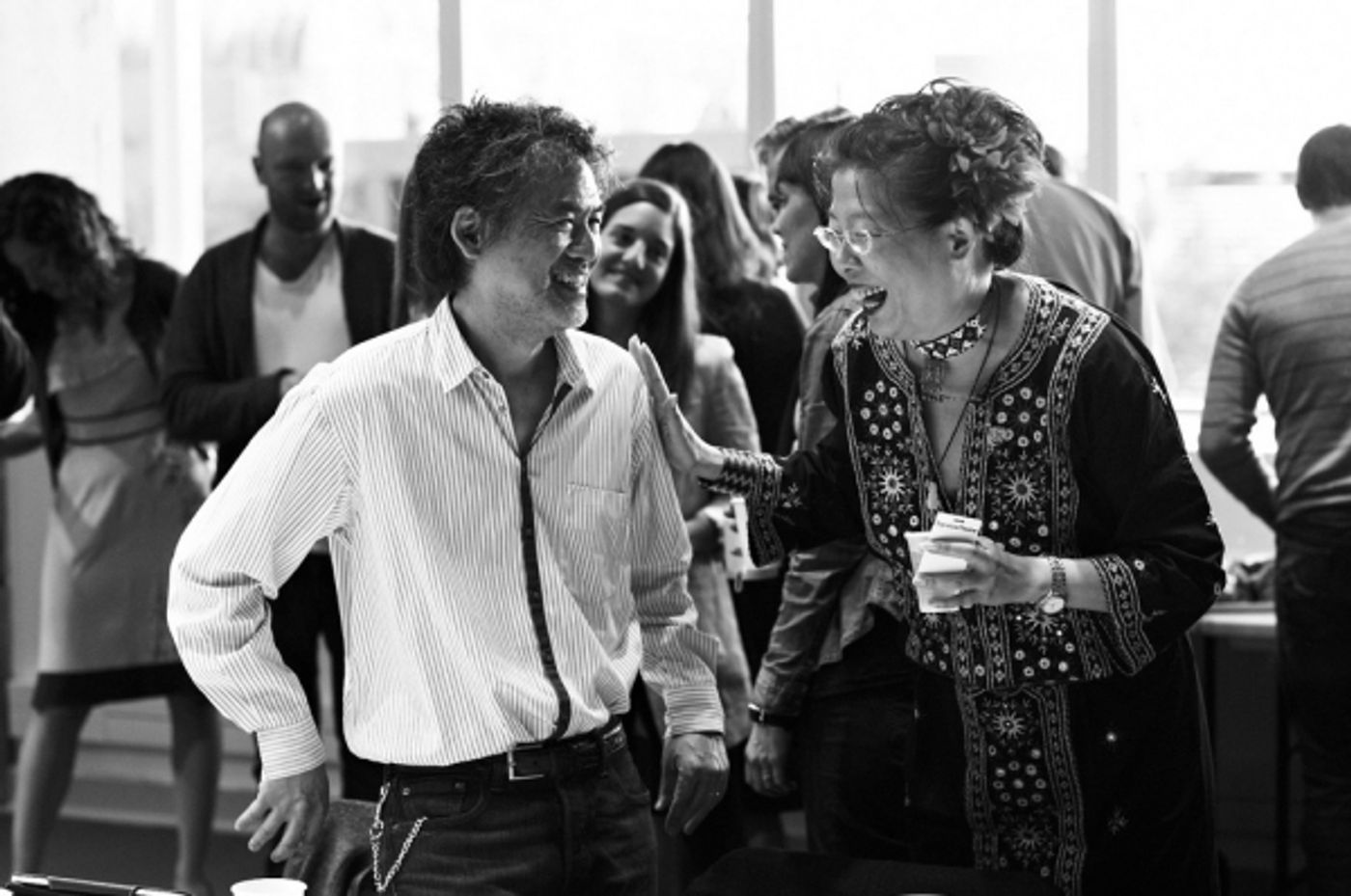 Photo Flash: In Rehearsal with the Cast of GOLDEN CHILD!  Image