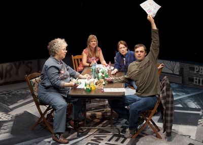(from left) Robin Pearson Rose as Dottie, Carol Halstead as Jean, Eva Kaminsky as Mar Photo