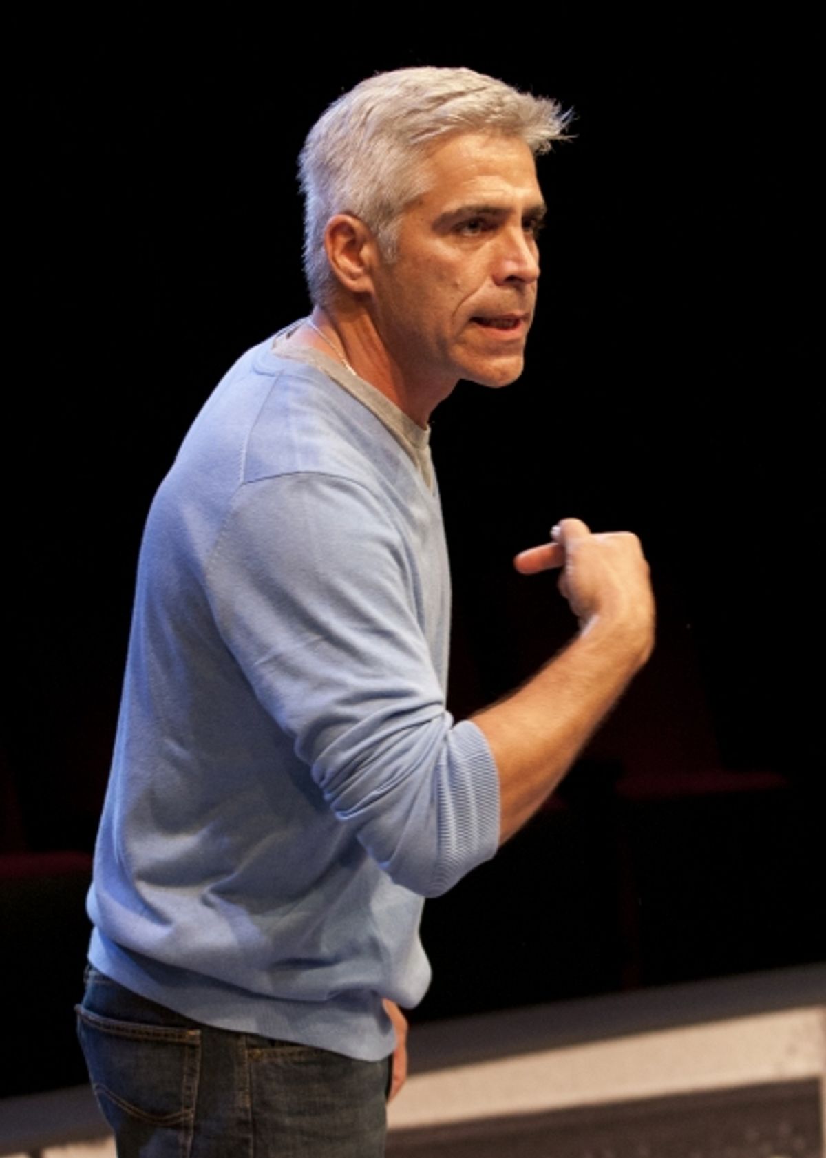 R. Ward Duffy as Mike in the San Diego Premiere of David Lindsay-Abaire's Good People, directed by Paul Mullins, Sept. 29 - Oct. 28, 2012 at The Old Globe. Photo by Henry DiRocco. at 