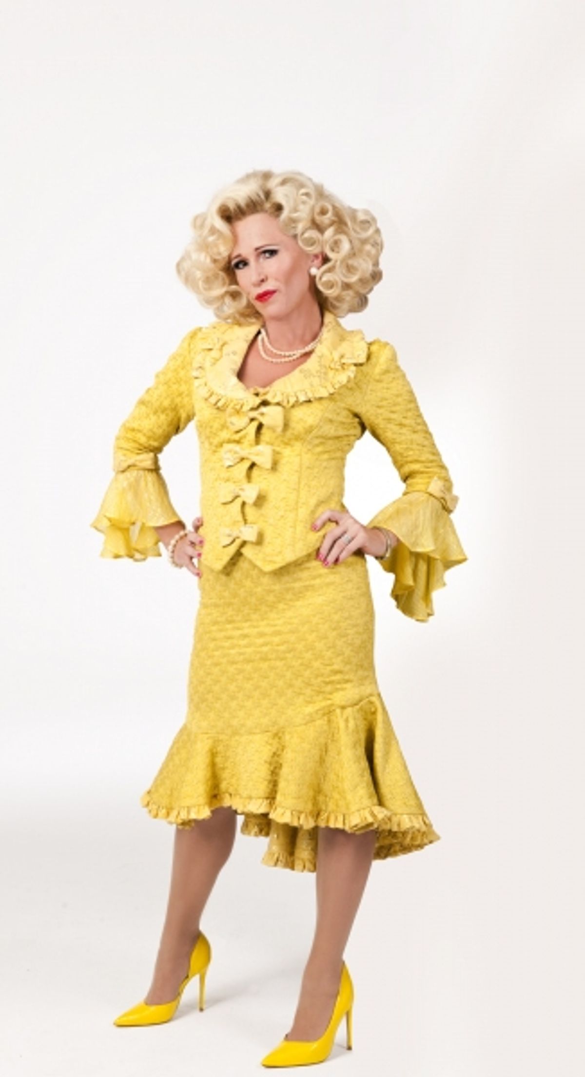 Lucy Benjamin as Velma Von Tussle at 