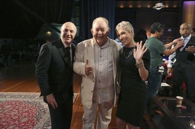 KEVIN O'LEARY, ROBIN LEACH, BARBARA CORCORAN, DAYMOND JOHN    Photo