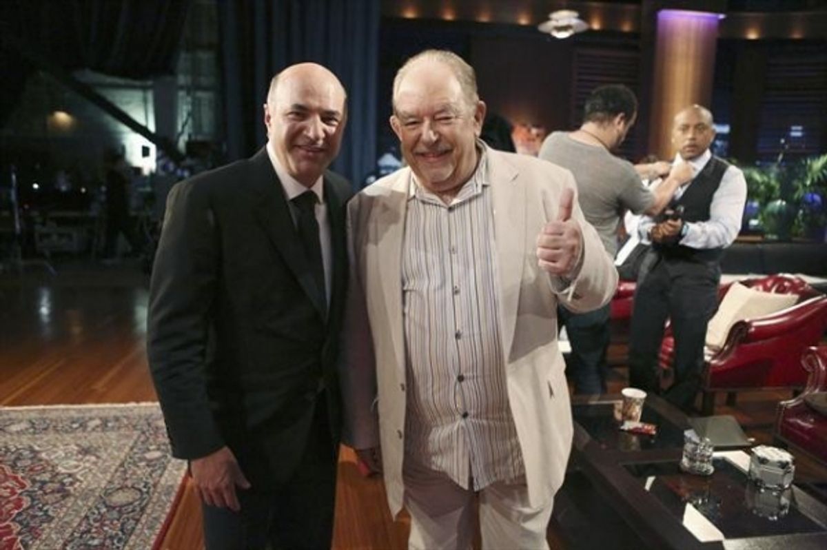 KEVIN O'LEARY, ROBIN LEACH at 