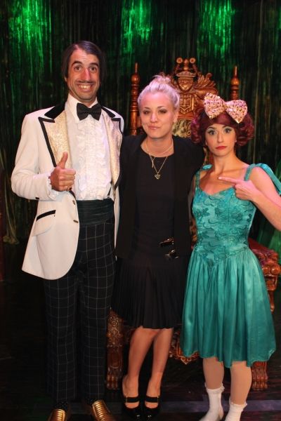 ABSINTHE's The Gazillionaire, Kaley Cuoco and Penny Pibbets Photo