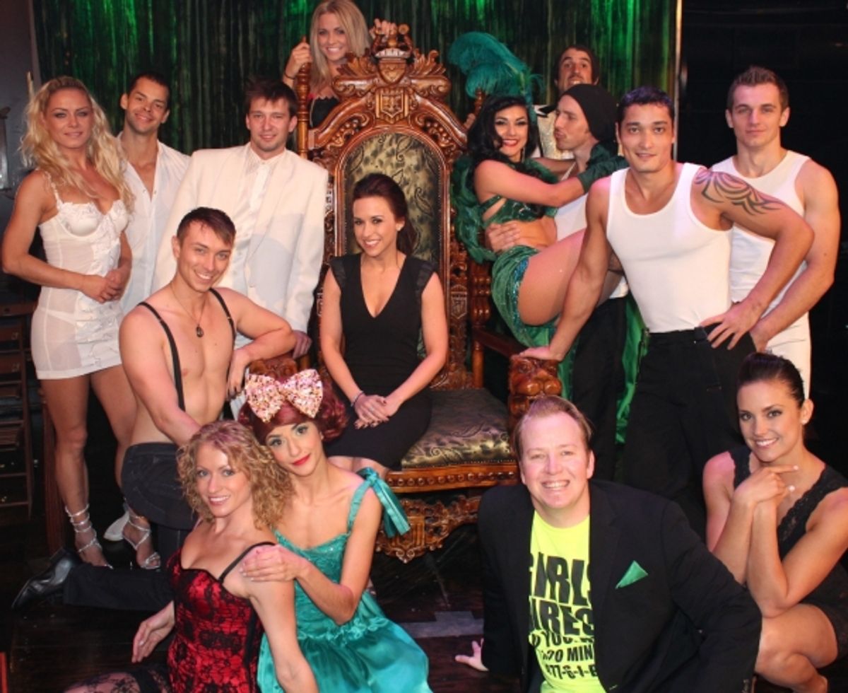 Lacy Chabert and the Cast of ABSINTHE at 