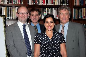 Andrew Leynse, Eliliot Fox, Michelle Bossy, Casey Childs @ BroadwayWorld Andrew Leynse, Eliliot Fox, Michelle Bossy, Casey Childs Photo