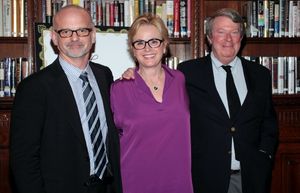 Michael Wilson, Mari Marchbanks, Andre Bishop @ BroadwayWorld Michael Wilson, Mari Marchbanks, Andre Bishop Photo