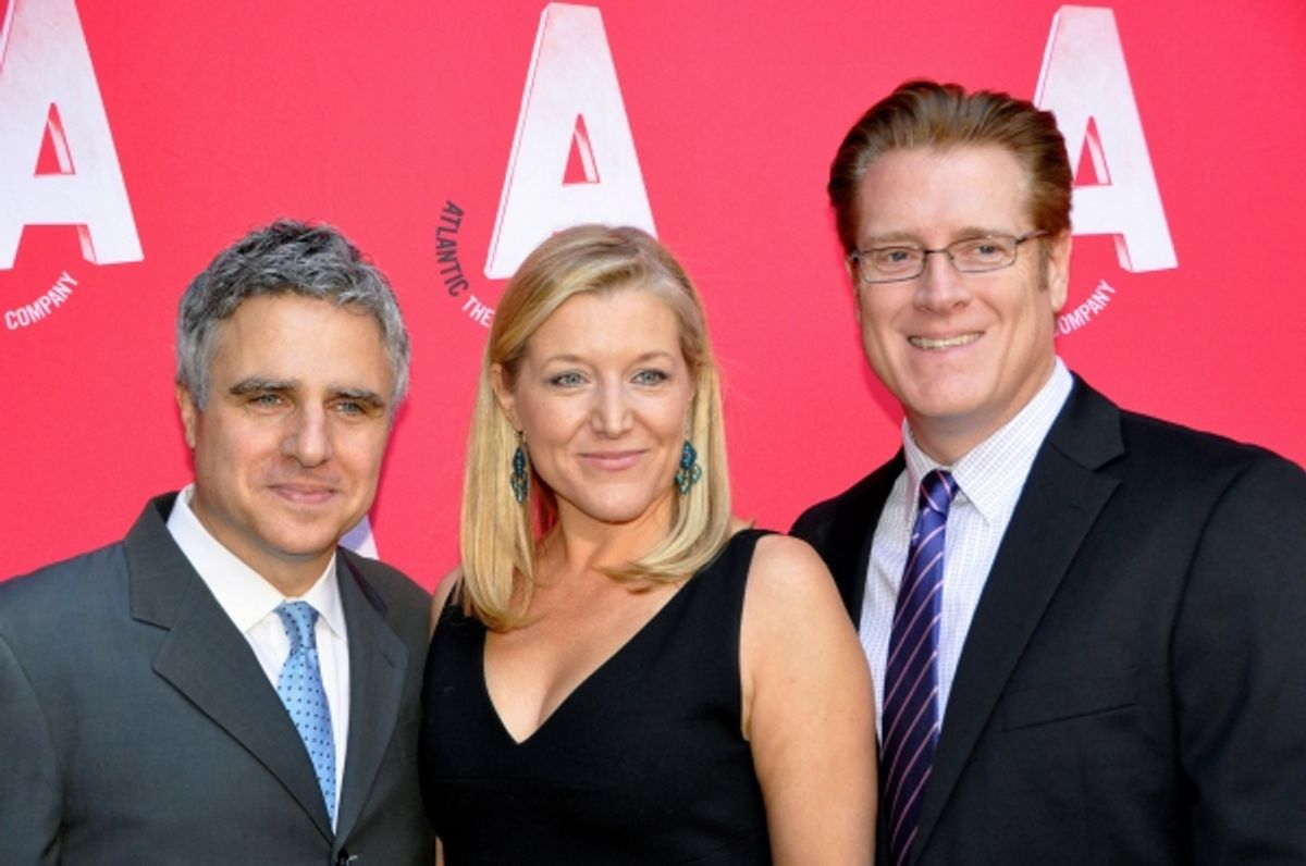  Neil Pepe (Artistic Director), Mary McCann and Jeffory Lawson (Managing Director) at 