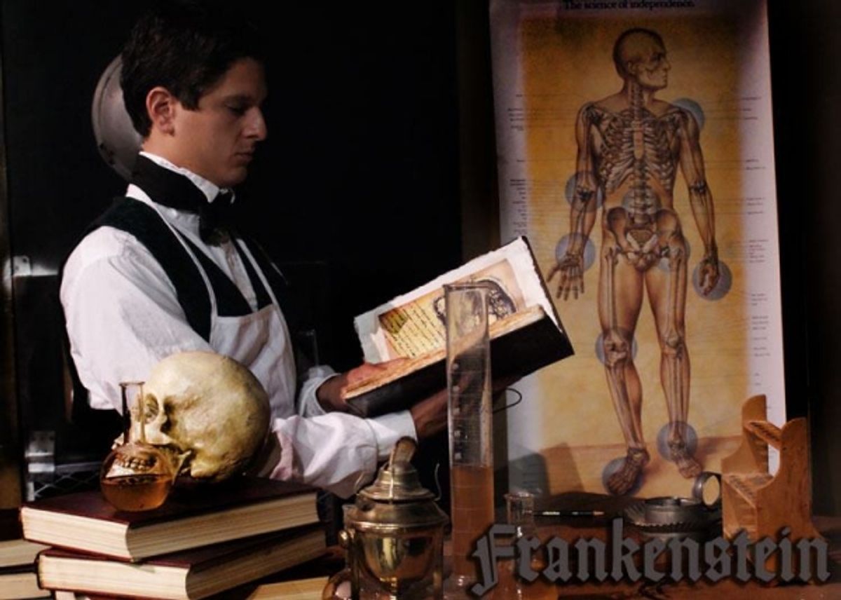  Louis Crespo as Frankenstein. at 