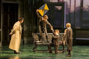 Julian Ovenden and boys @ BroadwayWorld Julian Ovenden and boys Photo