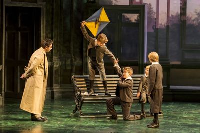  Julian Ovenden and boys Photo