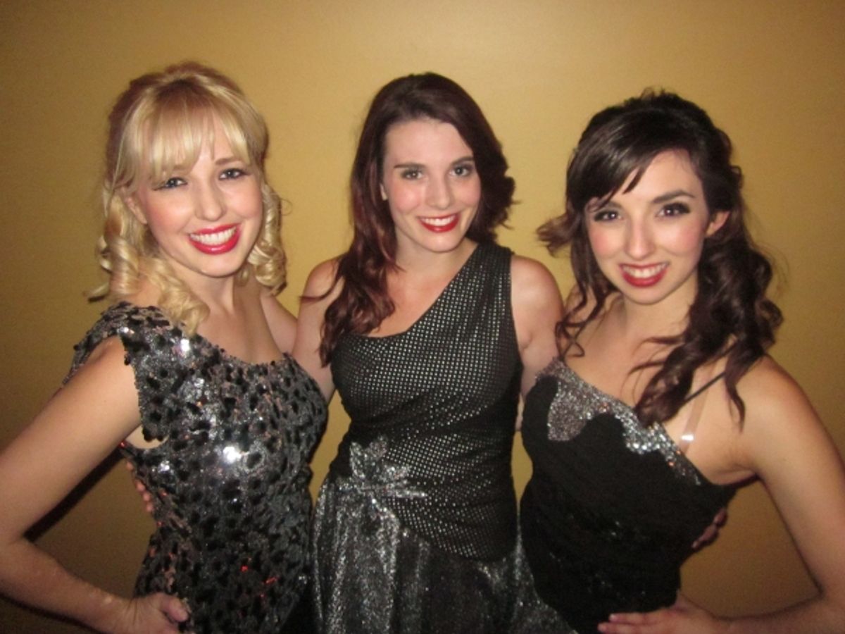  Emily Carlstrom, Jaclyn Kelly and Angeline Mirenda at 