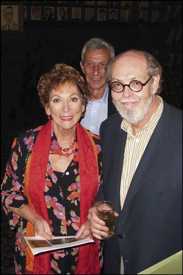 Lucy Martin and Playwright Jeffrey Hatcher Photo
