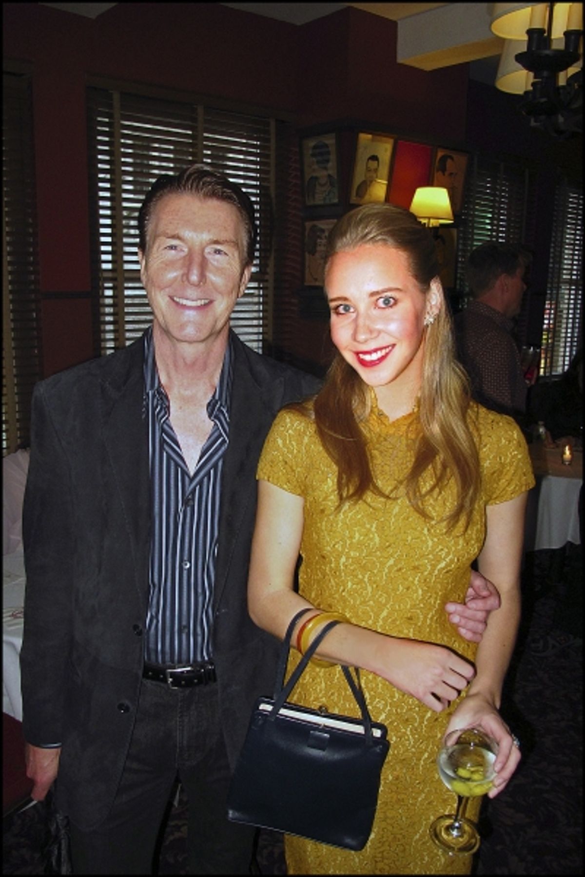  Byron Jennings and Julia Bray                 at 