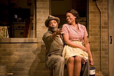 David Alan Anderson as Troy and Kim Staunton as Rose Photo