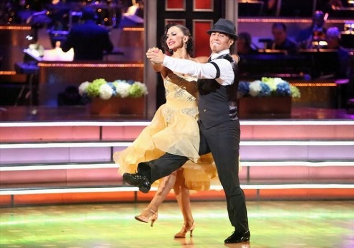 KARINA SMIRNOFF, APOLO ANTON OHNO   at 