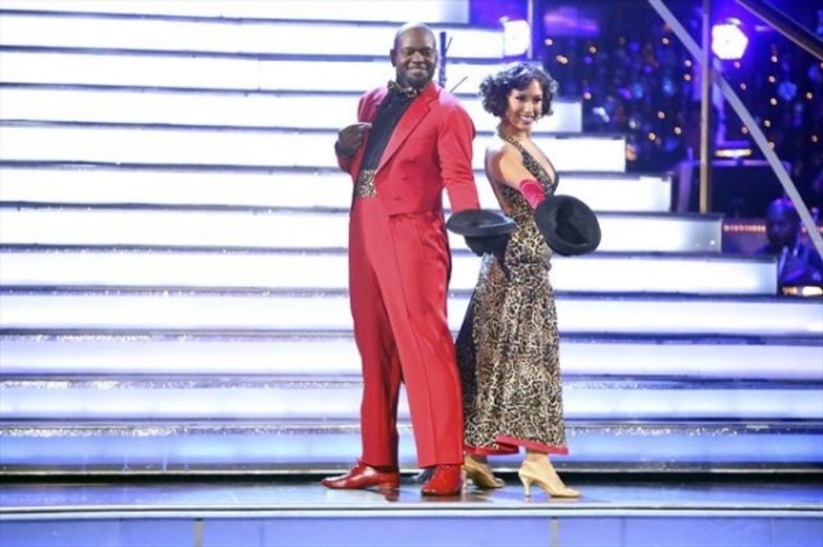EMMITT SMITH, CHERYL BURKE    at 