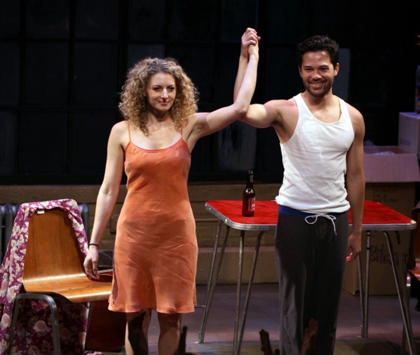Photo Coverage: Inside Opening Night of MARRY ME A LITTLE- Curtain Call! Image