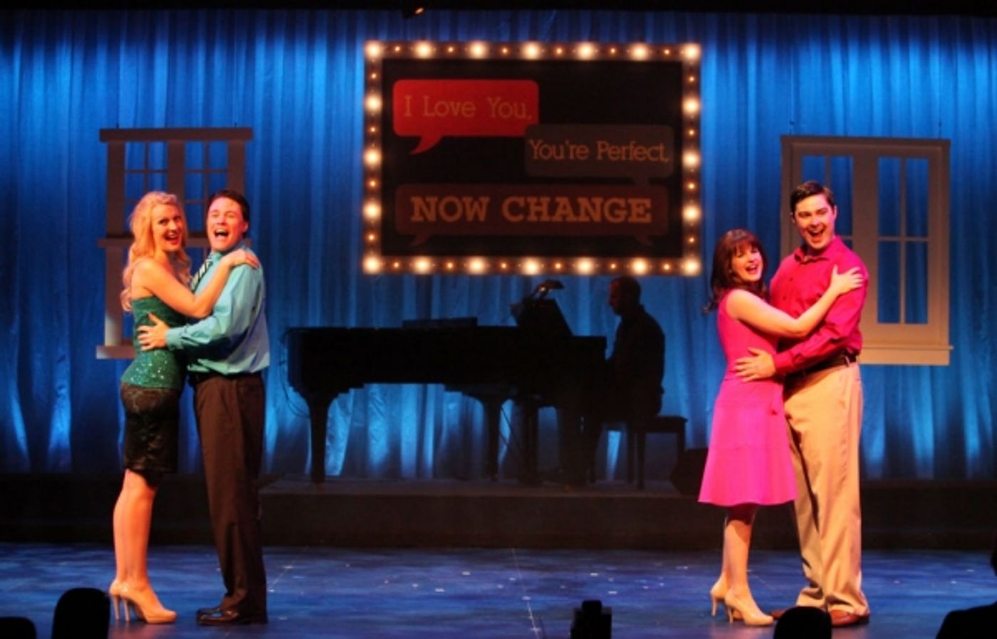 Photo Flash: First Look at Michael Dotson, Jennifer Malenke, Melissa WolfKlain and More in I LOVE YOU, YOU'RE PERFECT, NOW CHANGE  Image