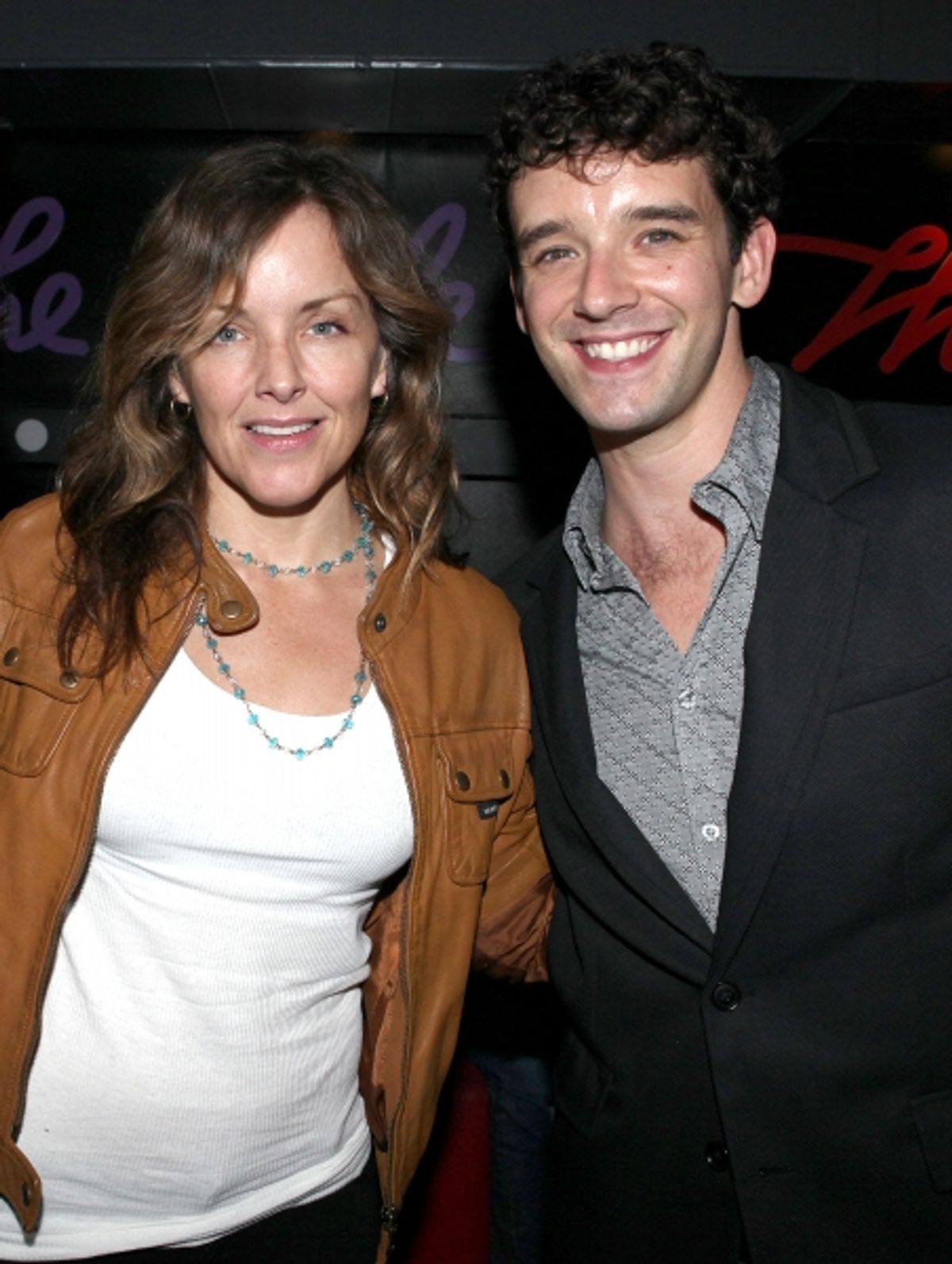 Alice Ripley and Michael Urie at 