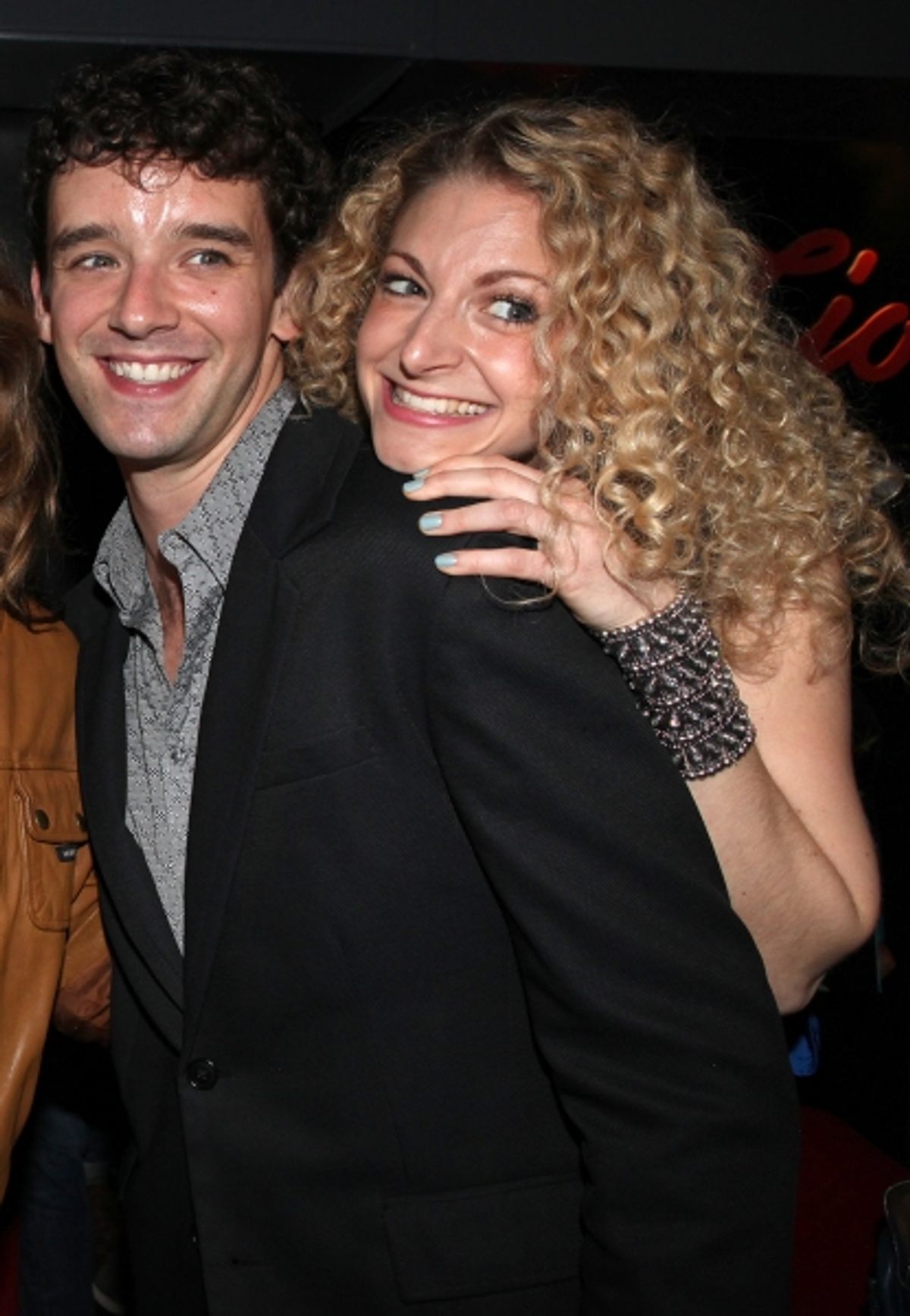 Michael Urie and Lauren Molina at 