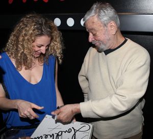Lauren Molina and Stephen Sondheim @ BroadwayWorld Lauren Molina and Stephen Sondheim Photo