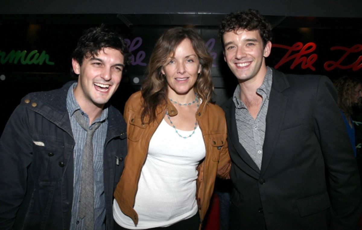  Wesley Taylor, Alice Ripley and Michael Urie at 