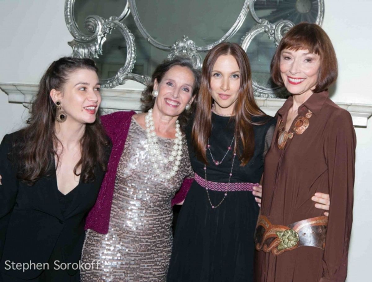 Maude Maggart, Andrea Marcovicci, Lauren Fox, Karen Akers at 