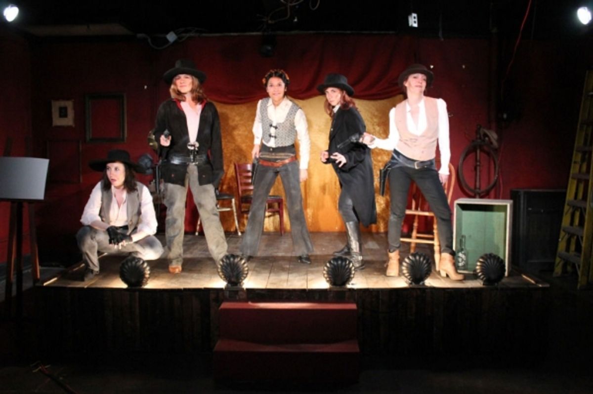 Kate Brennan, Colleen Hughes, Melanie Julian, Maria Konstantinidis, and Amanda Schoonover at 