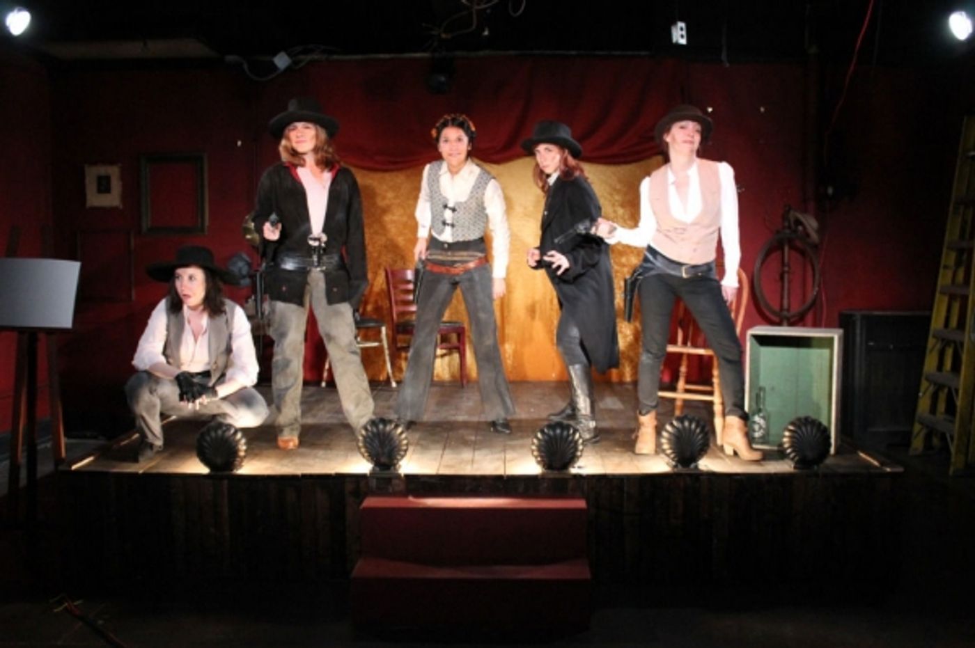 Photo Flash: First Look at Colleen Hughes, Amanda Schoonover and More in EgoPo' THE ASSASSINATION OF JESSE JAMES Photo Flash: First Look at Colleen Hughes, Amanda Schoonover and More in EgoPo' THE ASSASSINATION OF JESSE JAMES Image