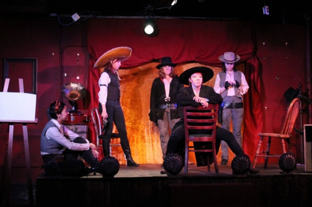 Kate Brennan, Colleen Hughes, Melanie Julian, Maria Konstantinidis, and Amanda Schoonover at 