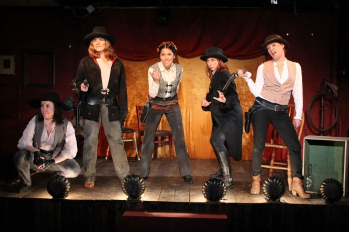 Kate Brennan, Colleen Hughes, Melanie Julian, Maria Konstantinidis, and Amanda Schoonover at 