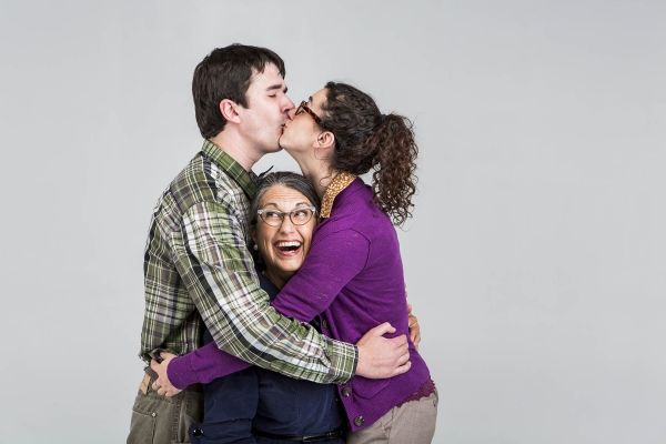 Ben Beck, Judy Radcliff, and Amy Schweid  Photo