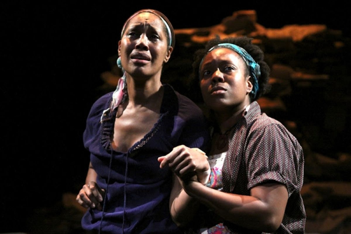 Kim Brockington and Lynnette R. Freeman at 