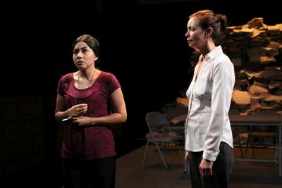 Julissa Roman (Luz) and Kimber Riddle (Alexandra) Photo