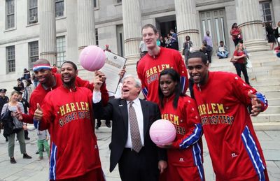  BP Markowitz (Center) with Handles Franklin, Hammer Harrison, BP Markowitz, Tiny Stu Photo