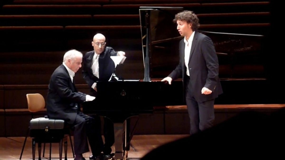 Daniel Barenboim und Jonas Kaufmann 
 at 