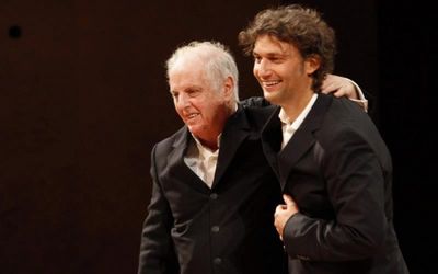 Daniel Barenboim und Jonas Kaufmann 
 Photo