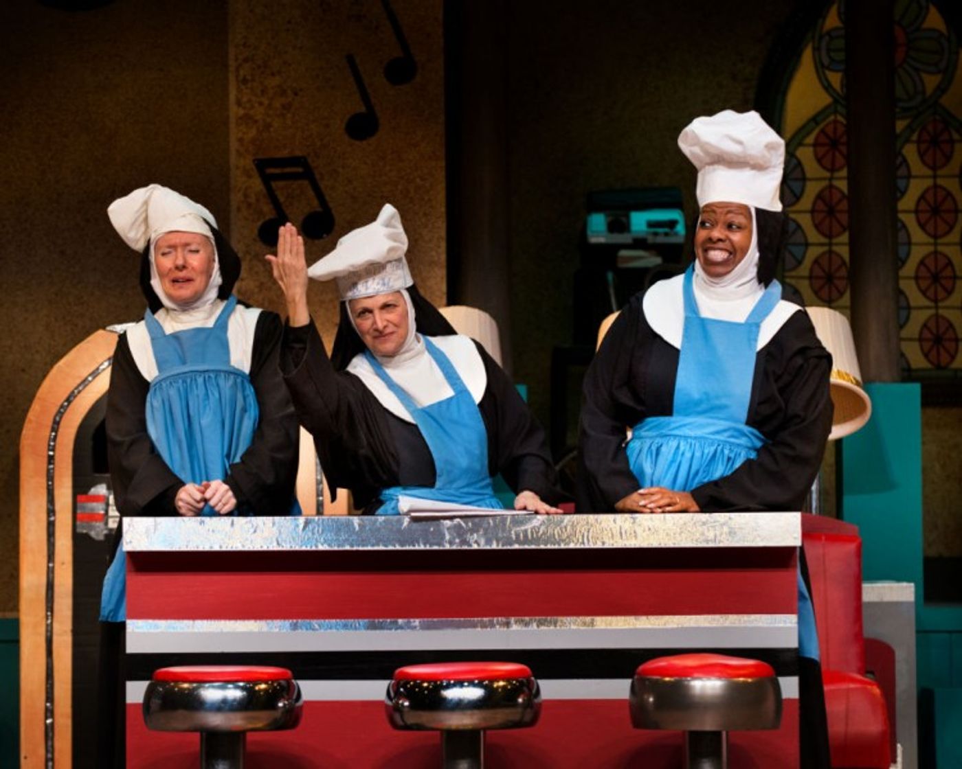 Photo Flash: First Look at Sandra Karas, Maureen Quigley and More in Finger Lakes' NUNSENSE at the Merry-Go-Round Playhouse  Image