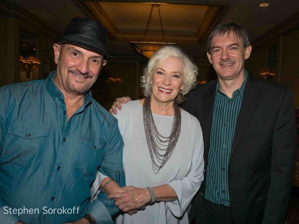 Eric Komfeld, Betty Buckley, Music Director Christian Jacob Photo