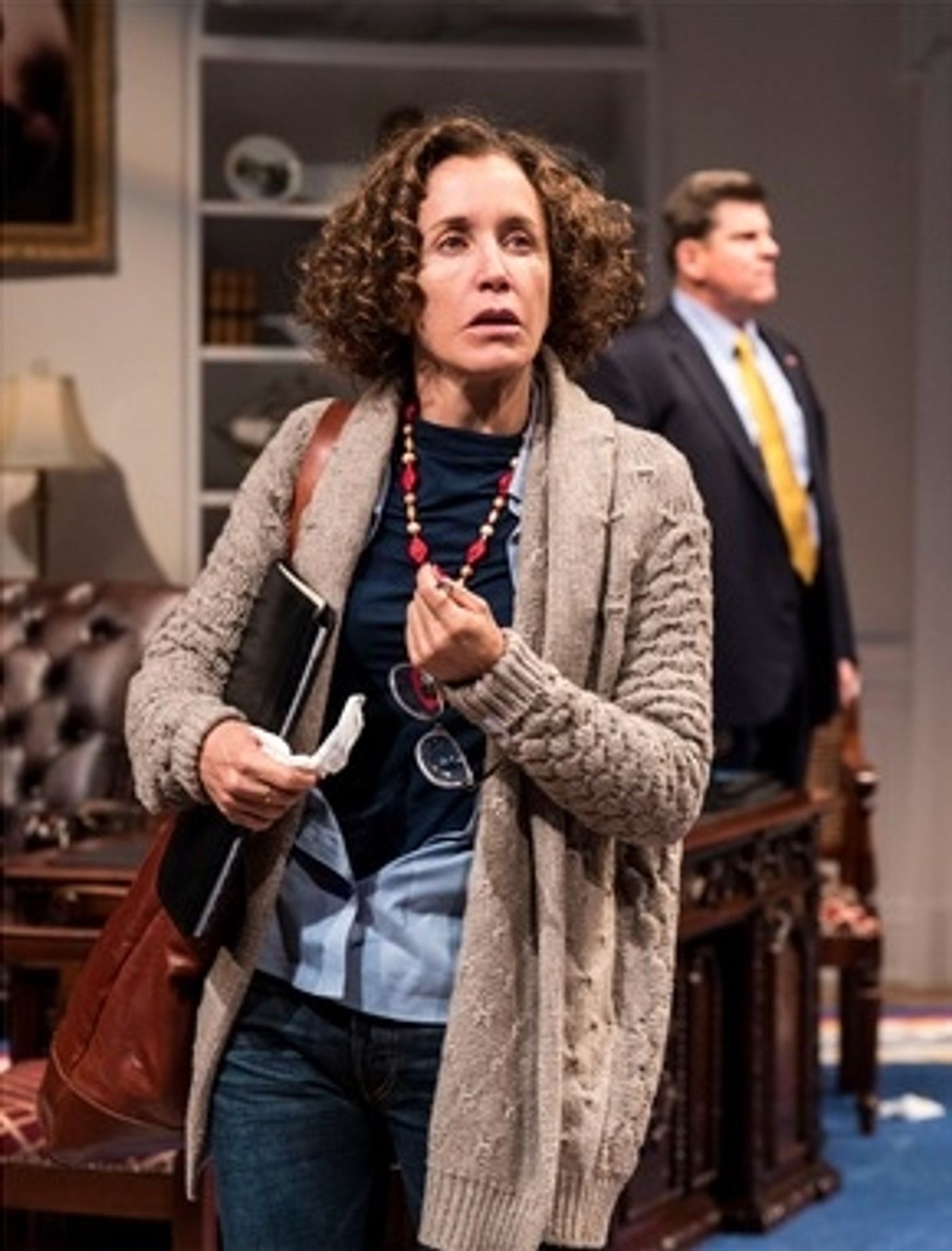 Photo Flash: First Look at Felicity Huffman, Ed Begley, Jr and More in NOVEMBER at the Taper  Image