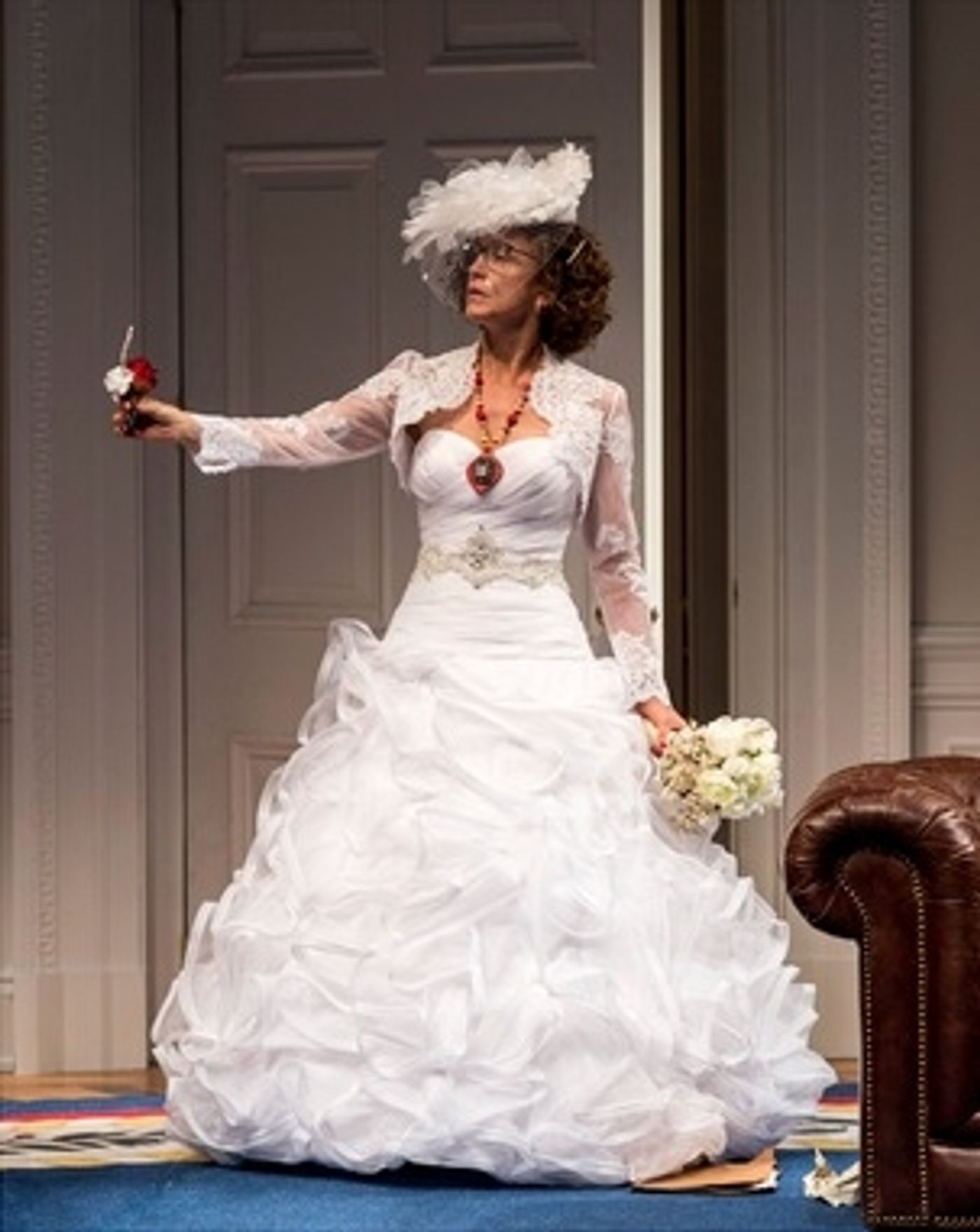 Photo Flash: First Look at Felicity Huffman, Ed Begley, Jr and More in NOVEMBER at the Taper  Image