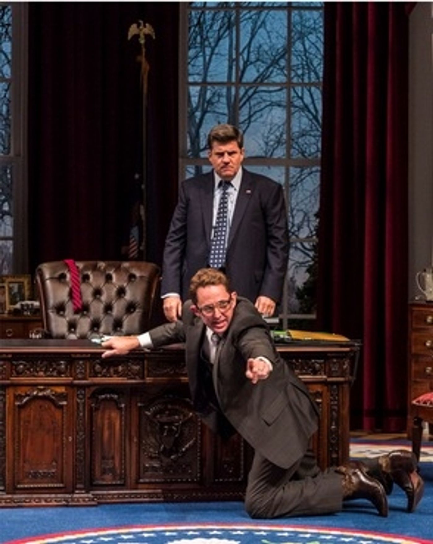 Photo Flash: First Look at Felicity Huffman, Ed Begley, Jr and More in NOVEMBER at the Taper  Image